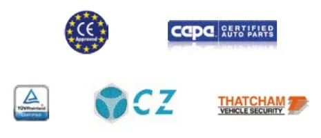 Pièces certifiées et homologuées
